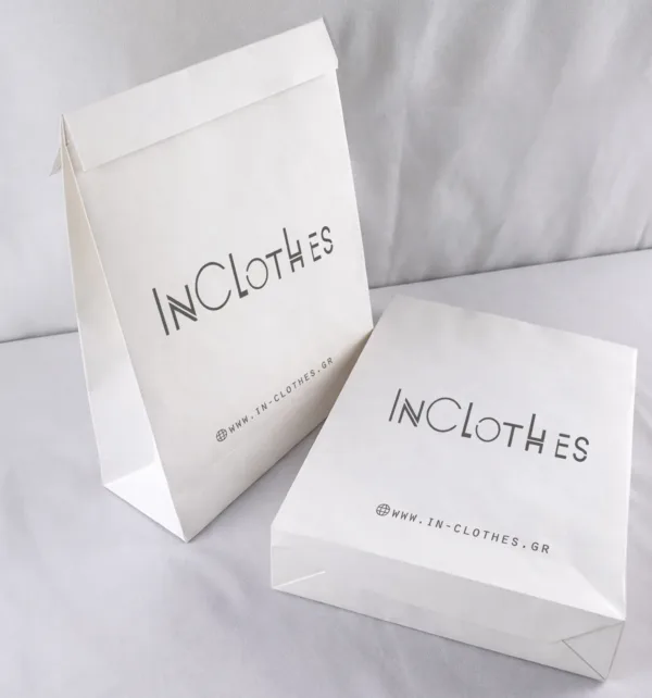 Χάρτινες Λευκές Σακούλες Courier με Αυτοκόλλητο 100 τεμάχια κωδ. DMGW