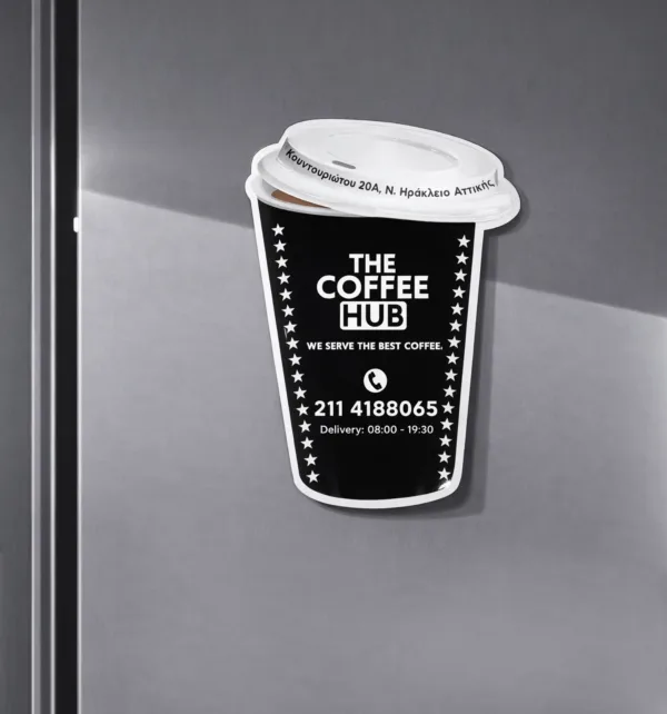 Διαφημιστικά Μαγνητάκια  7x5cm με Πλαστικοποίηση & Ειδικό Σχήμα (1.000 τεμάχια) κωδ. MAG1