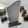 Κρυστάλλινo Βραβείο 12x21cm κωδ. PB-308 Κρυστάλλινo Βραβείο 12x21cm κωδ. PB-308