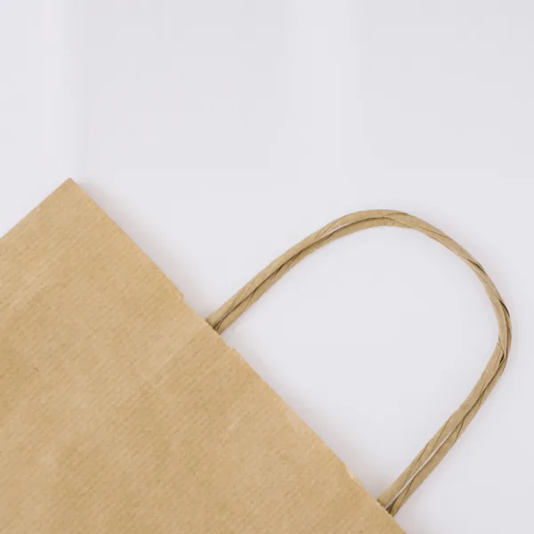 Χάρτινες Τσάντες Καφέ Kraft με Στριφτό Χερούλι & Έγχρωμη Εκτύπωση 1.000 τεμάχια κωδ. PLSK Χάρτινες Τσάντες Καφέ Kraft με Στριφτό Χερούλι & Έγχρωμη Εκτύπωση 1.000 τεμάχια κωδ. PLSK