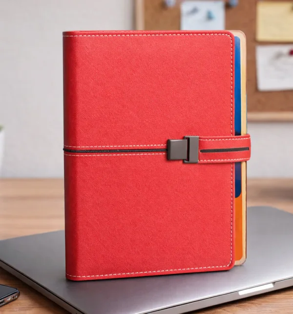 Organizer από Δερματίνη με Αριθμομηχανή, Θήκη Καρτών & Ημερήσιο Ημερολόγιο κωδ. Trabz