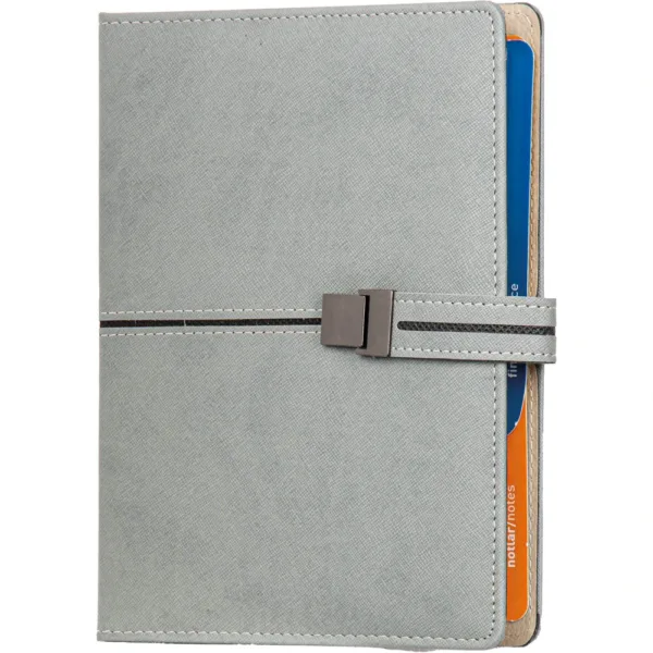 Organizer από Δερματίνη με Αριθμομηχανή, Θήκη Καρτών & Ημερήσιο Ημερολόγιο κωδ. Trabz