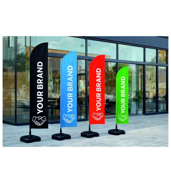 Σημαίες Τύπου «Μπανάνα» κωδ. TE-BEACHFLAGS