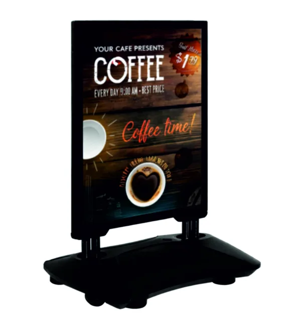 Ταμπέλα Πεζοδρομίου με Ελατήρια Windpro κωδ. TE-WINDPRO