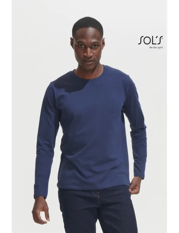Sol's Imperial Lsl Men Ανδρικό T-shirt Μακρυμάνικο 190gr κωδ. 02074